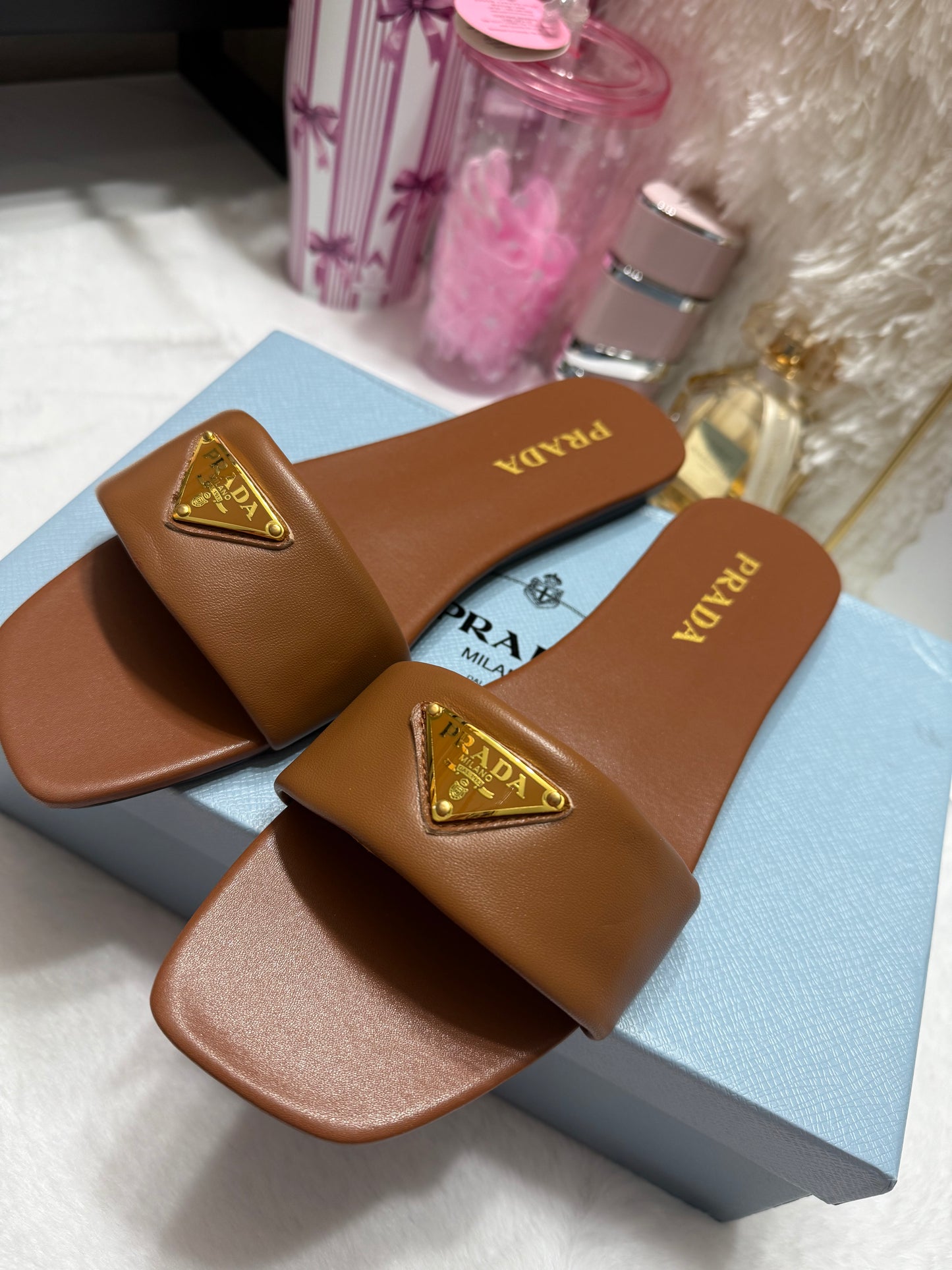 Sandalia Prada brown #9